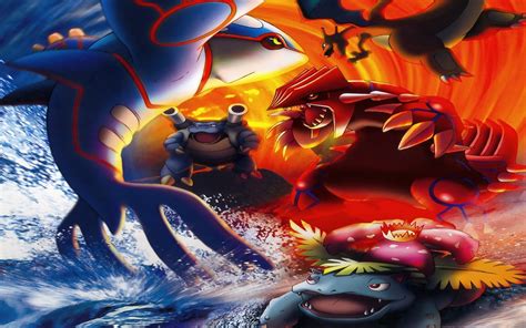 Blastoise, Charizard, and Venusaur: epic showdown of the starters.